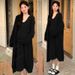 Autumn Winter New Korean Fashion Knitted Cardigan + Camisole Dress Two-Piece Set For Pregnant Women_ecoleips.com