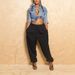 Women's Clothing New Fashion Casual Loose Trend Leg Trousers Nine Point Trousers_ecoleips.com