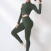 Women's Clothing Women's Slim Fit Quick Drying Sportswear Set European American Style Hip Lifting Breathable Fitness Yoga Wear_ecoleips.com