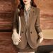 Elegant Black Women's Blazer, Spring And Style, New Autumn Popular Design Suit Jacket_ecoleips.com