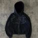 Women's Clothing Hooded Sports Cardigan Spring/Autumn Zipper Graffiti Print Long Sleeve Hoodie Jacket Plus Size_ecoleips.com