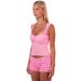 Women's Clothing Summer New Women's Sexy Splicing Suspenders Backless Lace Up Sleeveless Slim Fitting Tops For Women_ecoleips.com
