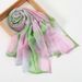 Bali Voile Digital Print Scarf – Versatile Travel Shawl & Beach Wrap (70cm Width, 30+ Floral & Geometric Patterns, Lightweight & Breathable)_ecoleips.com