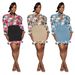 TS1208 Cross-Border Supply New European And American Women's Fashion Ruffled Floral Mesh Patchwork Bodycon Skirt_ecoleips.com