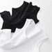 Peruvian Cotton Solid Color Camisole Women, Black White, Slim Fit, Suitable For Spring And Summer, Can Be Worn As An_ecoleips.com