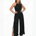 Casual Lace Top Wide Leg Pants Set Women's Clothing Slimming Beach Vacation Fresh Sweet Stylish New_ecoleips.com