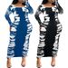 Women's Clothing Plus Size Women's Off-Shoulder Dress Style Tight Fit Long Sleeves For Formal & Casual For Women_ecoleips.com