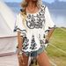 Women's Digital Print Casual Shirt Summer New_ecoleips.com