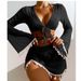 2025 New European And American Conservative Four-Piece Set Solid Color Tassel Cover-Up Mesh Skirt Bikini Wholesale_ecoleips.com