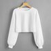2026 European American Cross-border Independent Site Autumn And Winter New Loose-fitting Short Round-neck Solid_ecoleips.com
