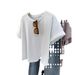 Women's Summer Casual Loose Fit Cotton T-Shirt With Split Hem - Korean Style Basic Tee For Everyday Wear_ecoleips.com