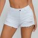 Women's Clothing Hot Girls Sexy Casual High Waist Elastic Plus Size Ripped Jeans Female Denim Shorts_ecoleips.com