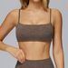 Women's Clothing Brushed Yoga Bra Double Shoulder Straps Open Back Fitness Wear Running Tight Fitting Outdoor Sports Bra For Women_ecoleips.com