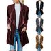 Women's Clothing Coats Casual Gold Velvet Long Windbreaker Women_ecoleips.com