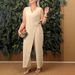 Women's Clothing Women's Solid Color Casual V Neck Strap Jumpsuit Spring Summer For Formal & Casual For Women_ecoleips.com