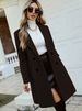 Popular Autumn Winter Long-sleeve Blazer-style Double-breasted Double-sided Woolen Coat With Lining For Women On Wish_ecoleips.com