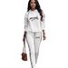 Women's Clothing Butterfly Print Hooded Suit Sweatshirt And Joggers Set American Style Spring Autumn Relaxed Artistic 0051 Print_ecoleips.com