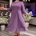 Effortless Elegance Maxi Dress – Women's Flowy A-Line Dress With Flutter Sleeves, Wrinkle-Resistant & Plus Size Friendly_ecoleips.com