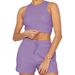 Women's Clothing Summer Suit Solid Color Vest Fashion Casual Short 2 Piece Suit For Women_ecoleips.com