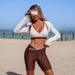 Women's Two-Piece Swimsuit Set With Sun Protection Shirt Sexy Style Three Piece Vacation Swimwear Bikini In Polyester_ecoleips.com