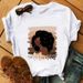 European And American Cross-border Foreign Trade Clothing, African Girl Round-neck Printed Women's Short-sleeve T-shirt_ecoleips.com