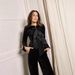 Women's Clothing Black Bow Temperament Suit_ecoleips.com