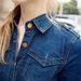 Direct From The Manufacturer: New European And American Style Women's Sexy Long-sleeve Single-breasted Denim Dress, Plus_ecoleips.com