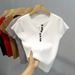 Women's Clothing T Shirt Sweater Women's Summer New Light Mature Style Short Slim Fashion Top_ecoleips.com