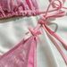 Women's Clothing Sexy Solid Color Bow Bikini Bikini Women's Beach Vacation_ecoleips.com