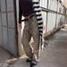 Women's Clothing Retro Leopard Jeans Hip Hop Trend Washed Distressed Wide Leg Straight Trousers Jeans_ecoleips.com