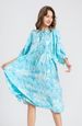 Hot Sale Personality Literature European And American Style Cotton Floral Fashion Printed Dress_ecoleips.com
