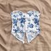 Women’s Clothing Printed Asymmetrical Hem Vest Holiday Style Wrapped Chest Cross Strapless Top Off Shoulder Top_ecoleips.com