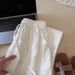 Women's Summer Linen White Shirt Set Loose Fit Cotton Blend Wide Leg Pants Two Piece Trendy Clothing_ecoleips.com