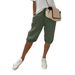Aria Basics Aria Basics 2025 European And American Cross-border Independent Site Cotton-linen Pocket Elastic Casual Women's Pants,_ecoleips.com