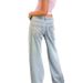 Women's Clothing Butterfly Print Jeans High Waist Casual Pants Trousers_ecoleips.com