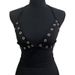 Summer Sexy Hot Girl Camisole V Neck Lingerie Vest Top Solid Color Slim Fit with Metallic Decoration Women's Clothing_ecoleips.com