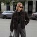 "Women's Oversized Long Sleeve Jacket – Minimalist Loose Fit Coat In Black & Khaki"_ecoleips.com