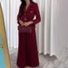 In Stock Cross-Border European And American Foreign Trade Women's Clothing 2024 Autumn New Button Blazer Pleated Skirt_ecoleips.com