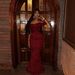 Women's Clothing Style Women's Sequined Off-Shoulder Slim Waist Dress With Slit Bodycon Design For Formal & Casual For Women_ecoleips.com