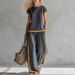 2026 Spring/Summer European American Cross-Border Women's Fashion Casual Shirt And Pants Two-Piece Set_ecoleips.com