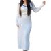 Women's Clothing Lapel Knitted Suit Skirt Women's New Slim Fit Suit Hot Selling Knitted Long Sleeved Two Piece Suit_ecoleips.com