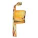 European And American Hot-Selling Women's 2025 Spring Summer New Fashion Printed Slim-Fit Tube Spicy Girl Ruched Top_ecoleips.com