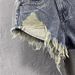 European And American Style Slim Fit Ripped Pocket Tassel Frayed Vintage Color Denim Shorts Sexy Low Waist A-Line Hot_ecoleips.com