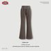 Aria Basics BE Women's Clothing|2025 Autumn European And American Foreign Trade Street Fashion Slim Fit Flared LULU Casual Long_ecoleips.com