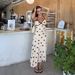 European American Floral Sweet Fresh Style Lace With Elegant Asymmetrical Design, Slim-fit And Figure-flattering_ecoleips.com