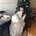Dream Ballet Mesh Fluffy Cake Skirt Women's French Romantic Layered High Waist Skinny Skirt_ecoleips.com