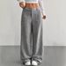 Corduroy Wide-Leg Pants Women – Oversized High-Waisted Lounge Pants With Pockets (S/M/L/XL/2XL, Beige/Grey/Brown/Black/Navy/Burgundy/Khaki)_ecoleips.com