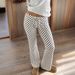 Women's Polka Dot Straight Leg Trousers Fashion Casual Comfortable Bottoms For Autumn_ecoleips.com