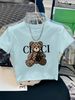 Summer Women Trend Ultra-Short T-Shirt Top Printed_ecoleips.com