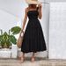 Women's Clothing Suspender Sleeveless Dress_ecoleips.com